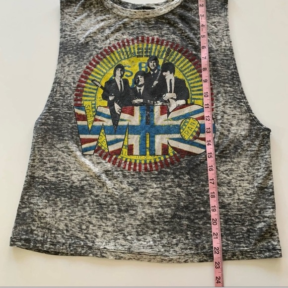 Milkyway | The Who Gray Graphic Tank Top Medium - Picture 5 of 9